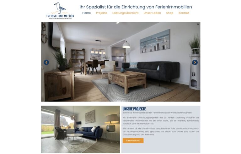 Portfolio Projekt: Treibsel & Mee(h)r GmbH